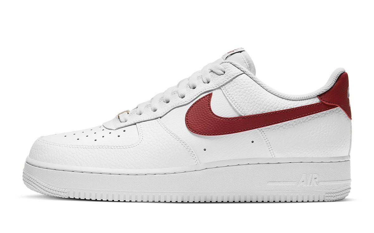 nike air force 1 red color