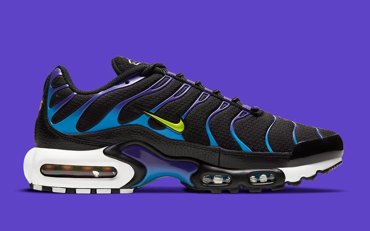 air max plus purple and blue
