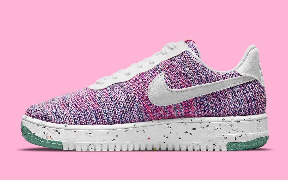 Air Force 1 Pops-Up with Pink and Purple Weave HOUSE OF HEAT