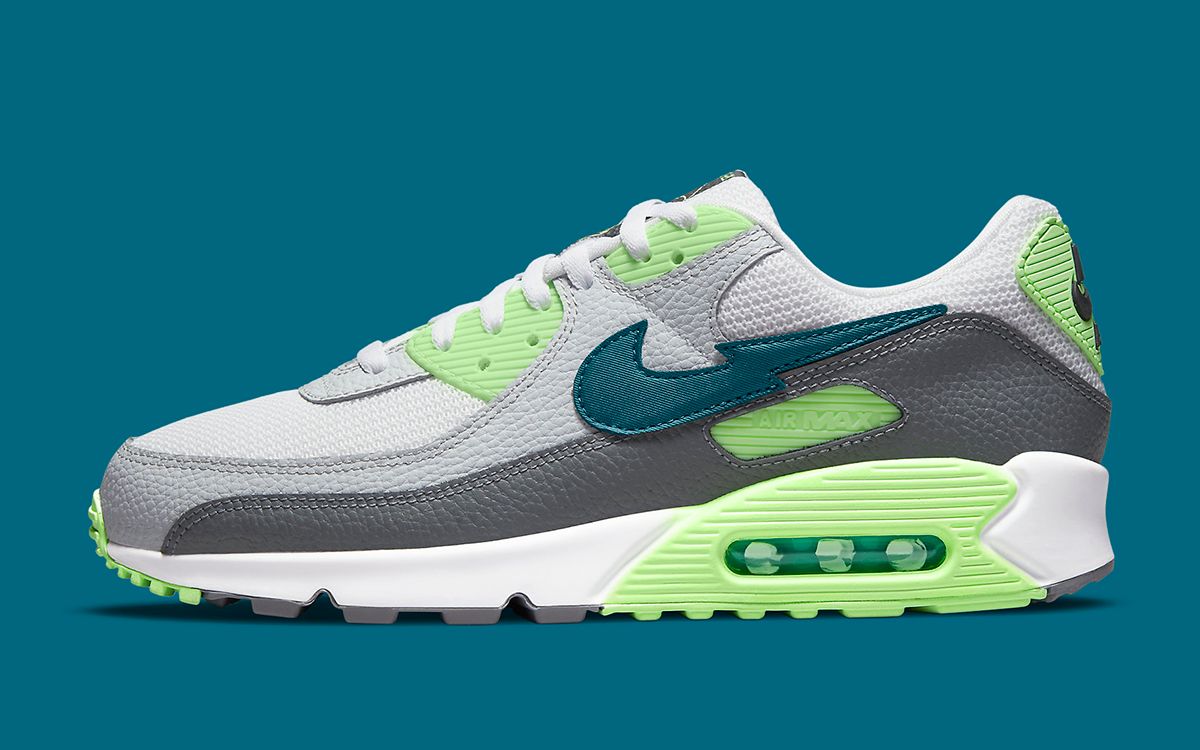 Lightning Swoosh Air Max 90 is Lit-Up by 
