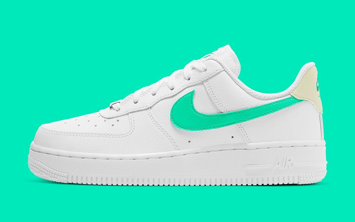 nike air force 1 green low