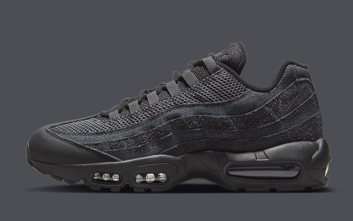 Nike Serve Up a Stealthy Air Max 95 in Textured Triple Black 
