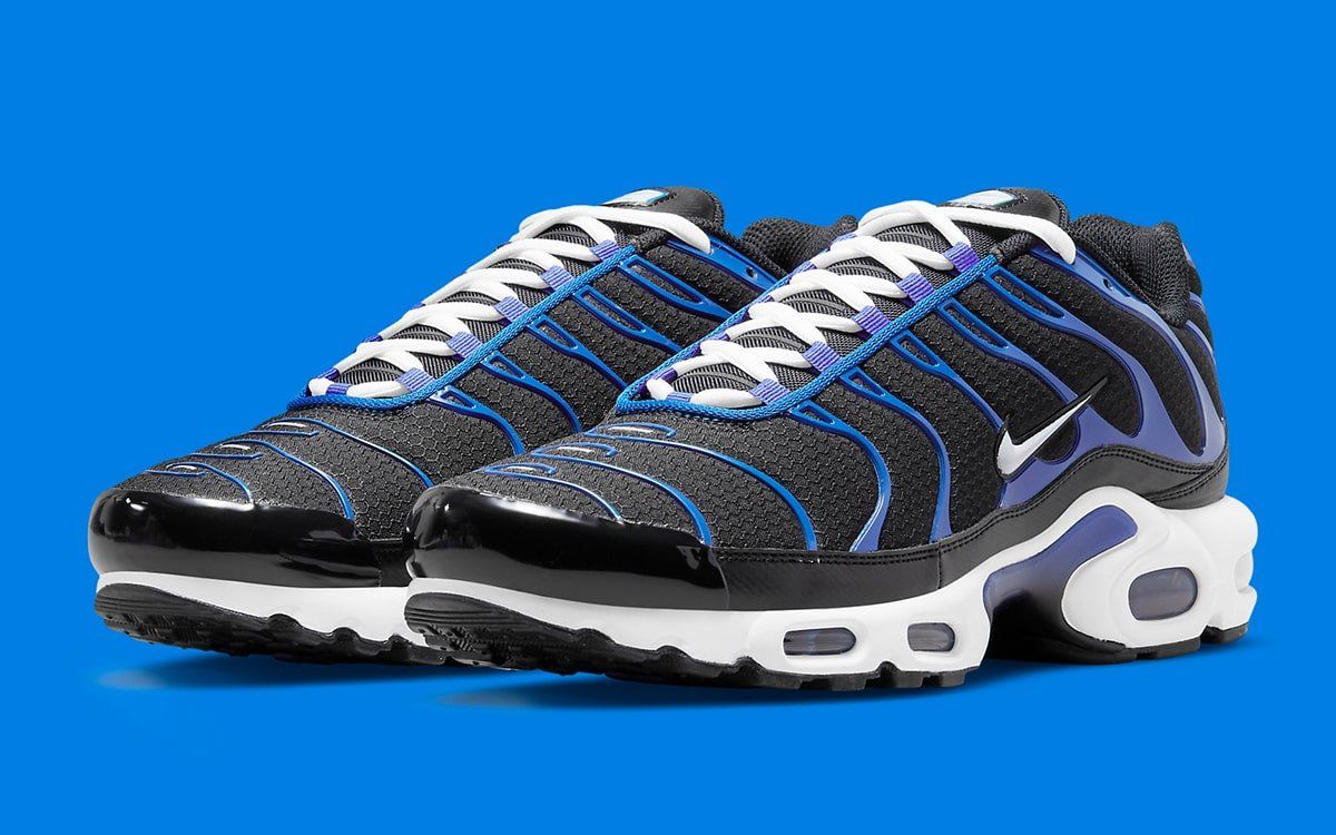 New Air Max Plus Appears in Black, White, and Royal Blue | LaptrinhX / News