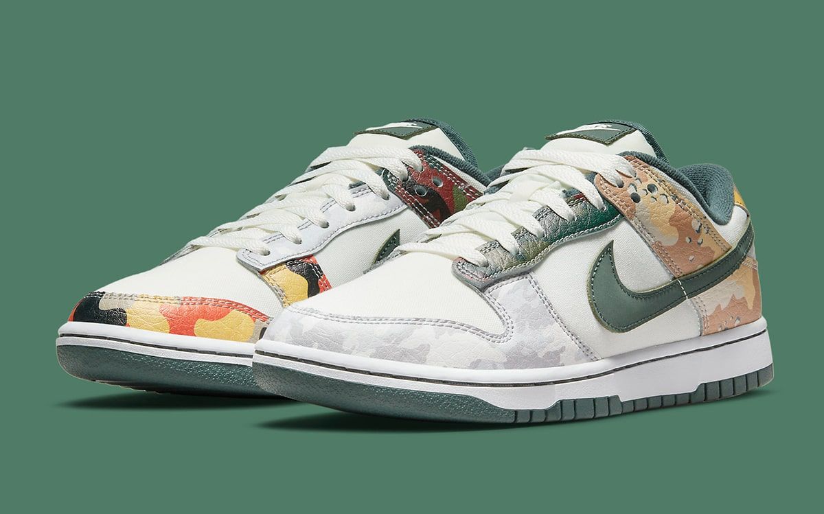 Nike Dunk Low Camo Pack Arrives In August House Of Heat