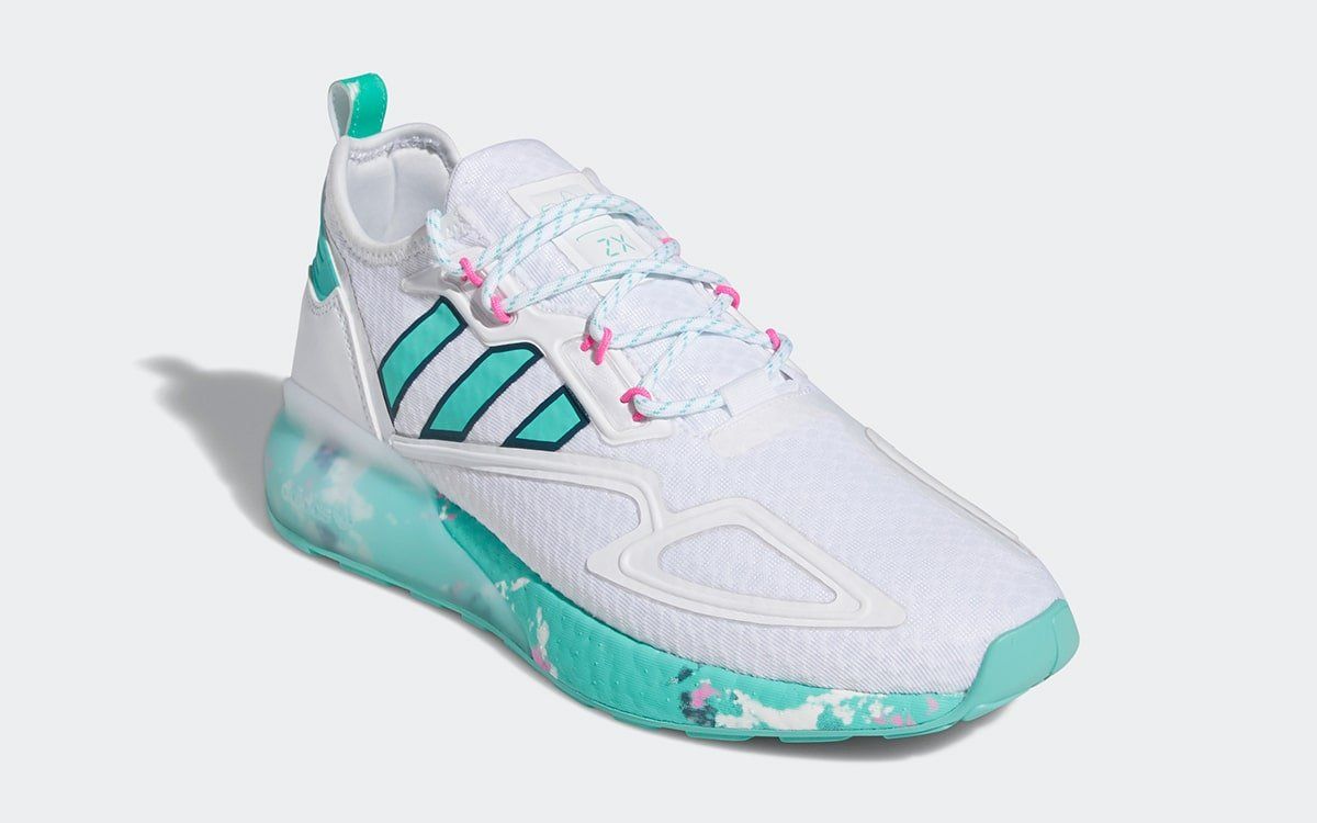 Available Now // adidas ZX 2K BOOST Adds a South Beach Steez for 