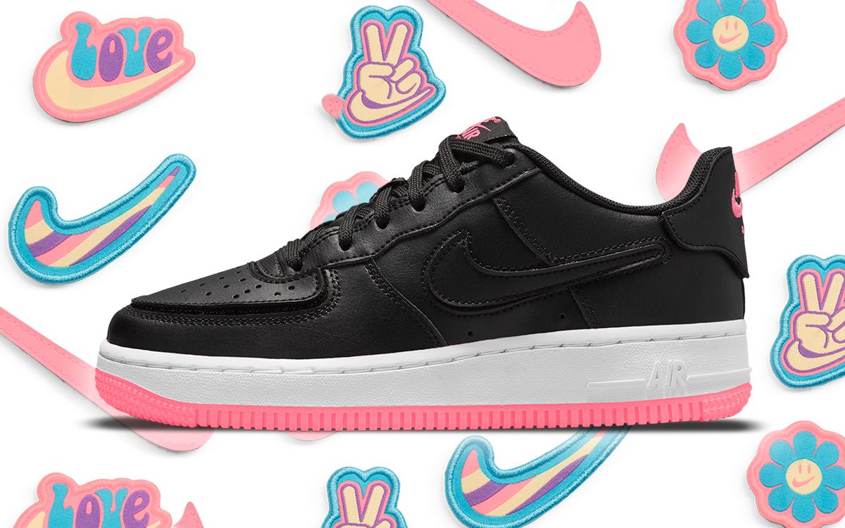 Available Now // Nike Air Force 1/1 with Removable Peace | HOUSE OF HEAT