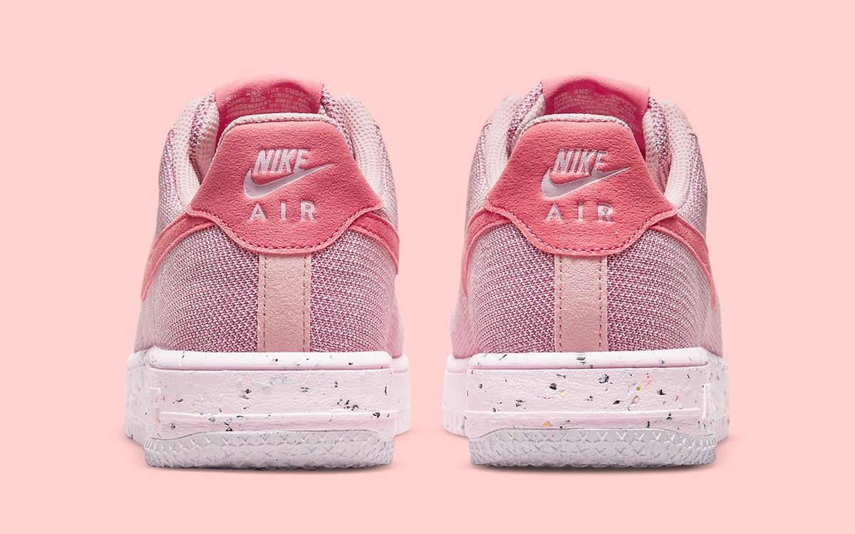 nike air force 1 flyknit pink
