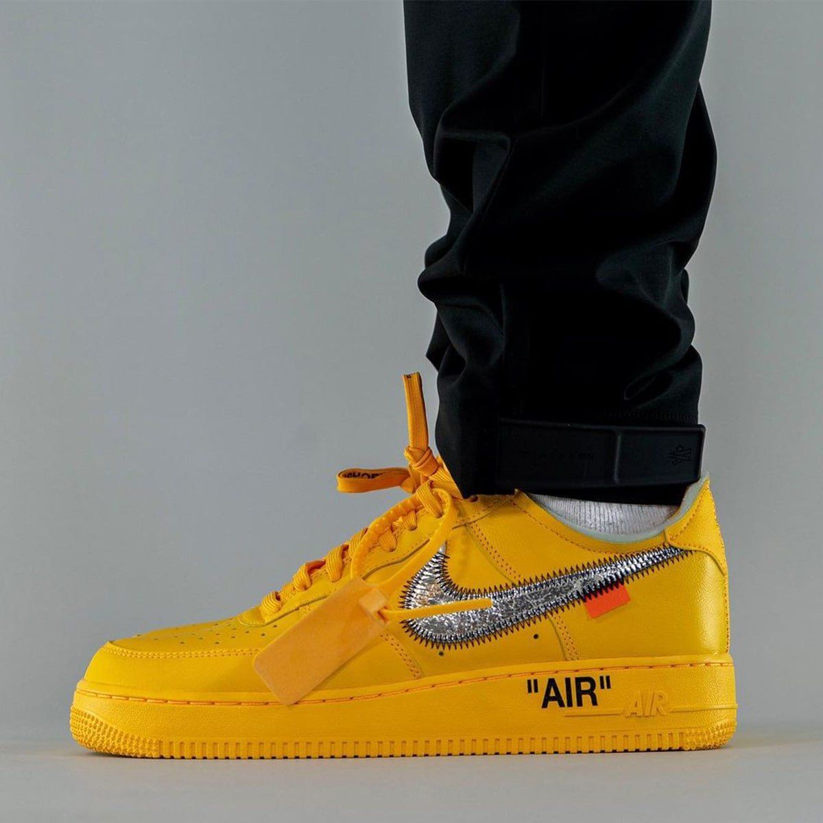 Off White X Nike Air Force 1 Lemonade Releases July 10th House Of Heat
