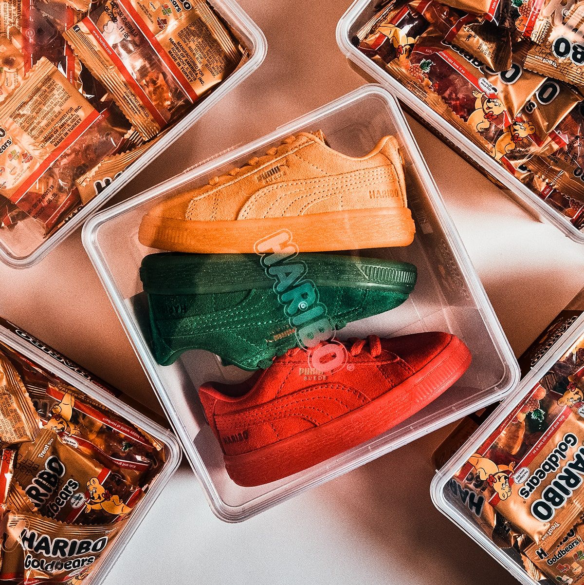 Haribo x PUMA Suede "Gummi Bear" Collection Drops July 2nd | HOUSE OF HEAT