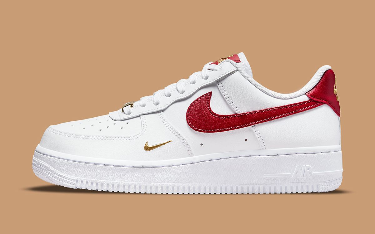 red white blue and gold air force 1