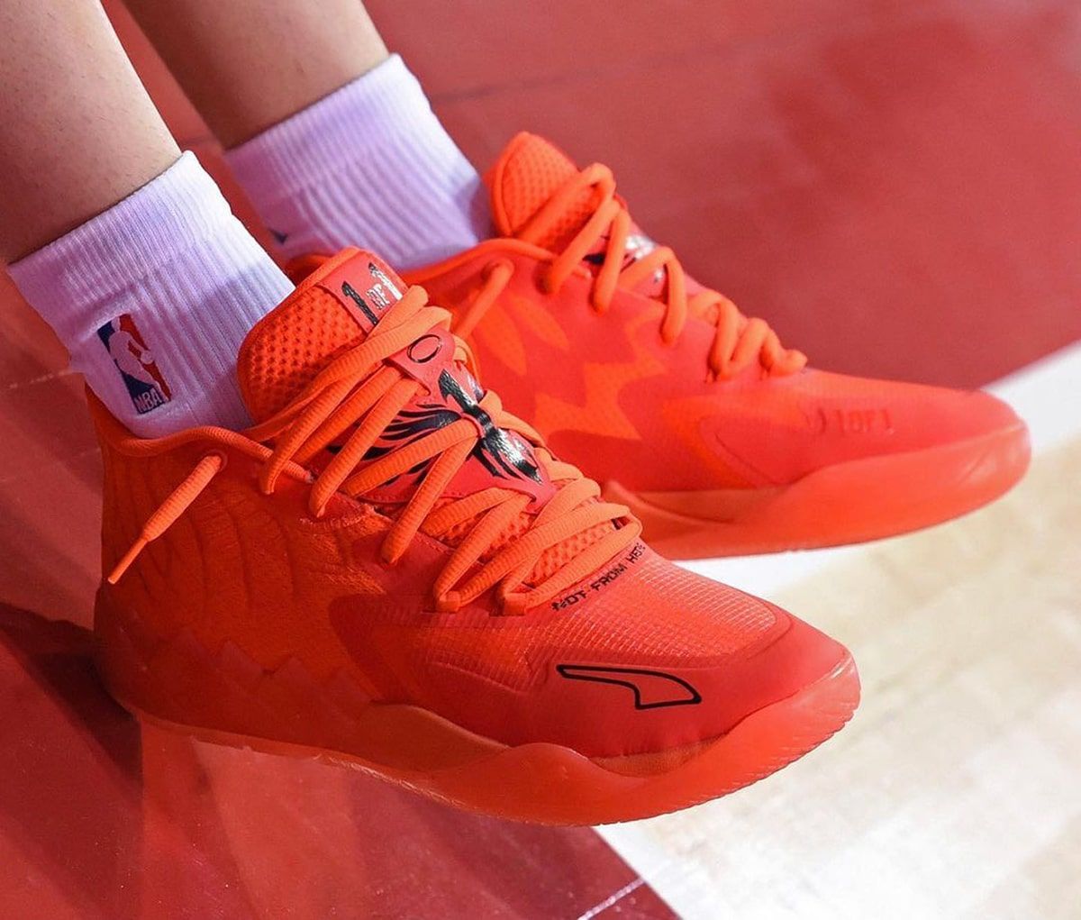 First Looks at LaMelo Ball's Signature PUMA MB1 Sneaker | HOUSE OF 