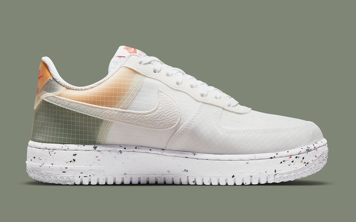 Nike Air Force 1 Crater “Move to Zero” Opts for Orange and Olive 