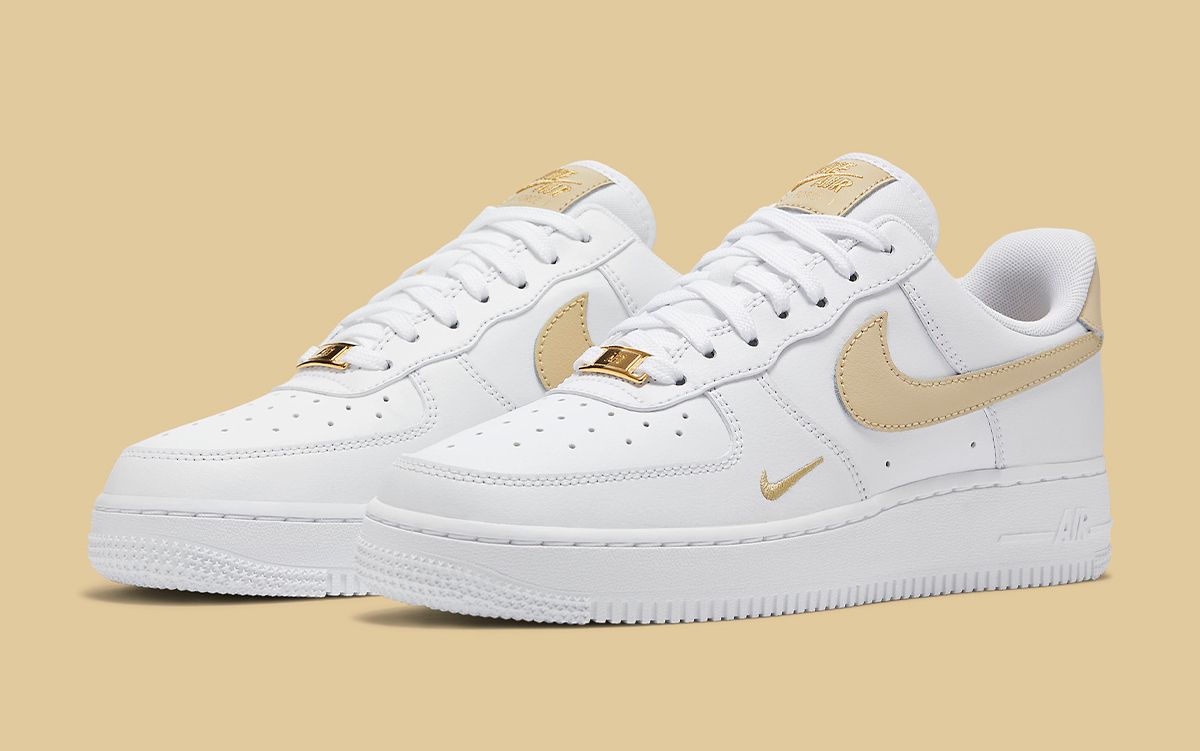 Mini Swoosh Air Force 1 Appears with Rattan Accents | HOUSE OF HEAT