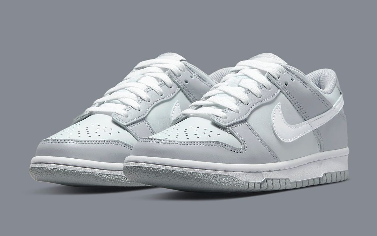 Kids Nike Dunk Low Goes Greyscale | HOUSE OF HEAT