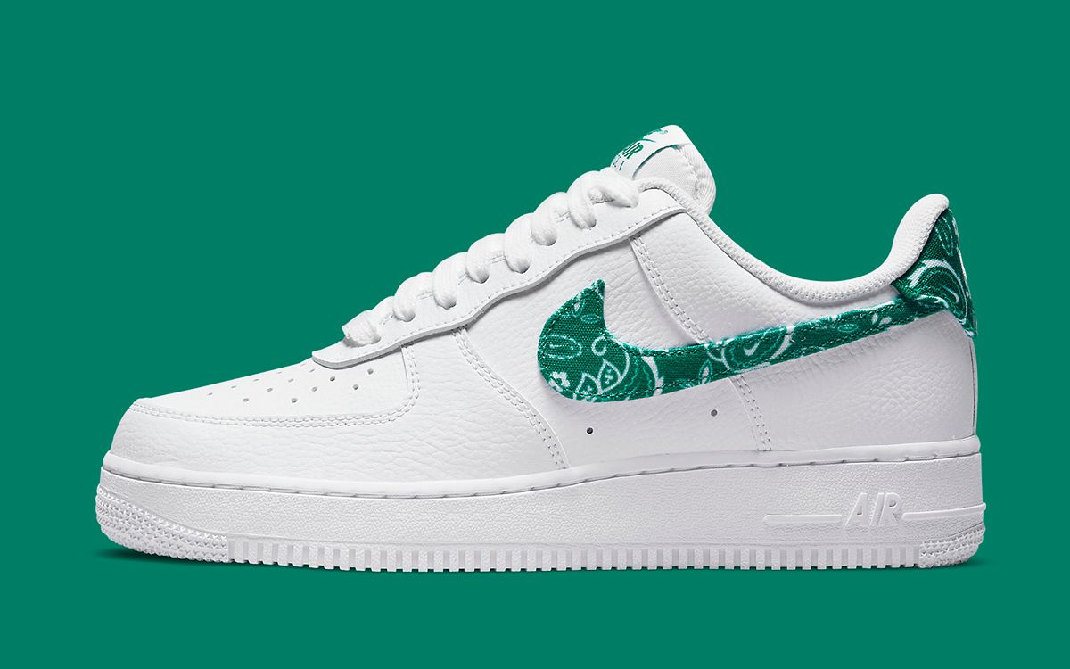 Instantly Profession furrow Available Now // Nike Air Force 1 Low "Green Paisley" | HOUSE OF HEAT
