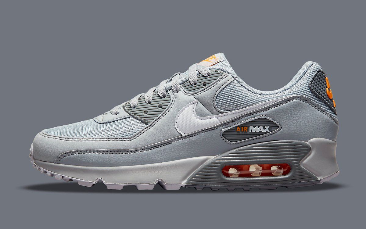 Air Max 90 Appears in Orange and Grey 