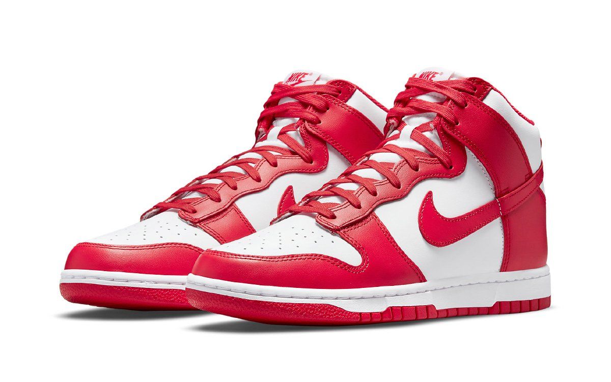 Nike red dunks Dunk High "University Red" Arrives May 17 | HOUSE OF HEAT