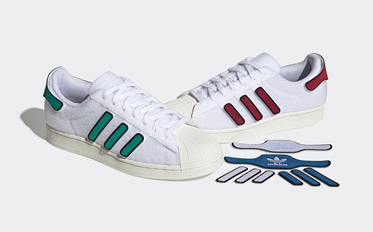 Upcoming adidas Superstar Features Removable Velcro Overlays | HOUSE OF ...
