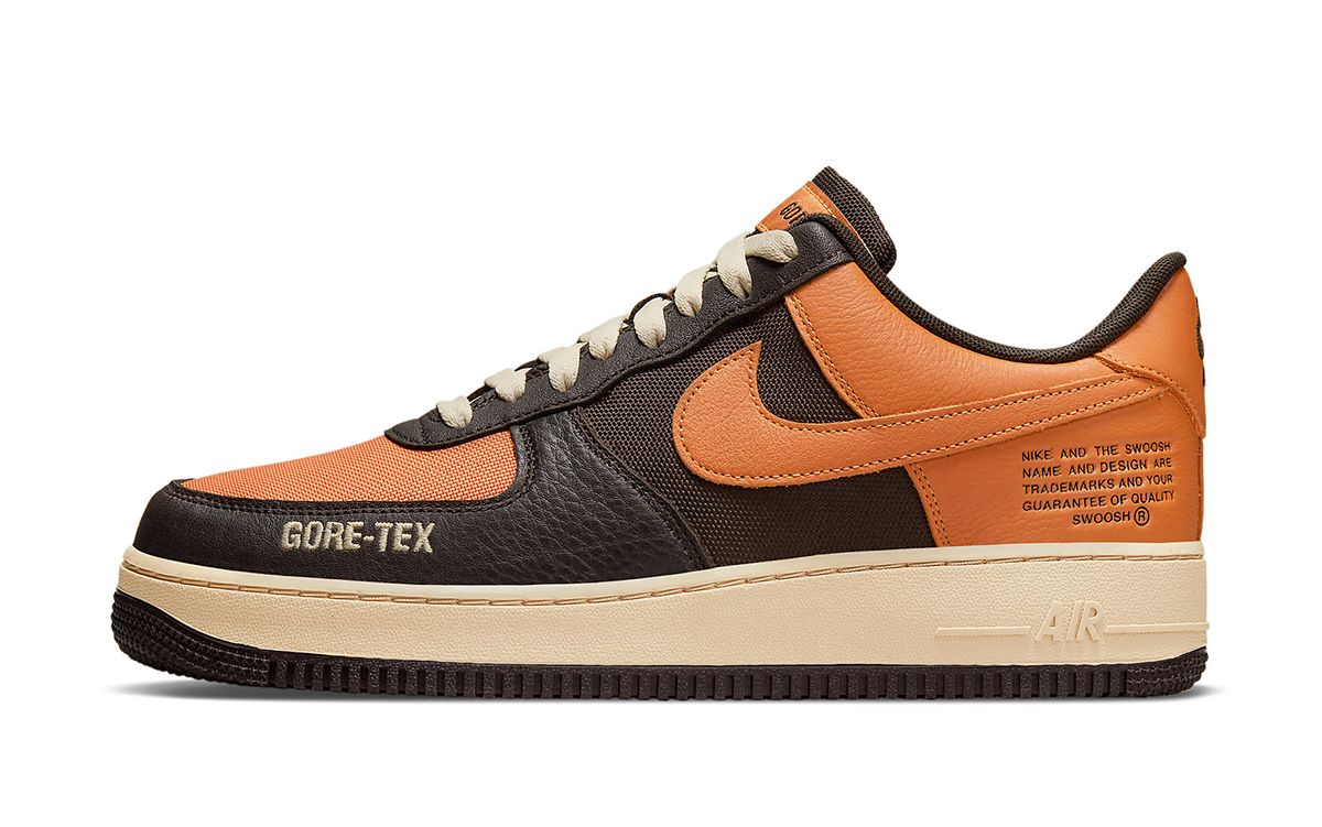 The Air Force 1 Low GORE-TEX Gears-Up in Orange and Brown | HOUSE 