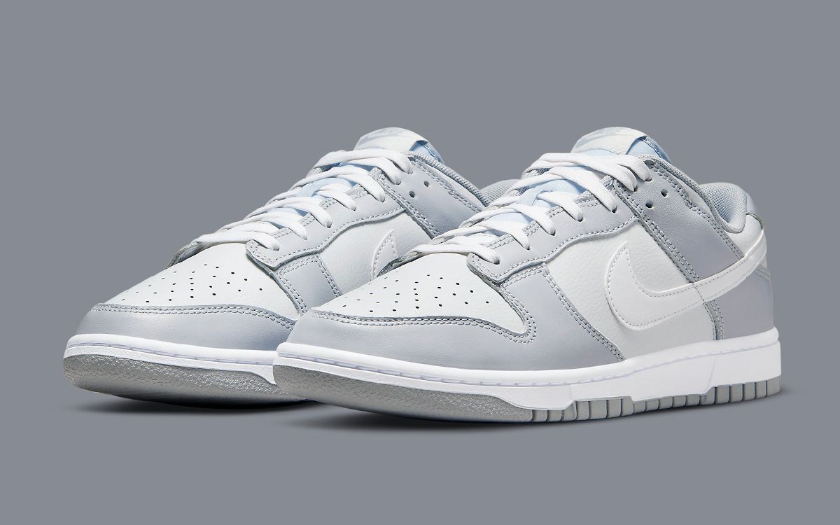 The Nike Dunk Low Gears Up in White and Grey | HOUSE OF HEAT