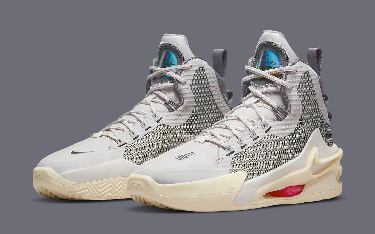 The Nike Zoom GT Jump Surfaces in Grey and Sail | HOUSE OF HEAT