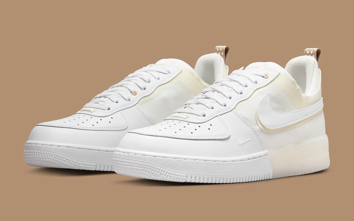 Official af1 react Images // Nike Air Force 1 React "Coconut Milk" | HOUSE