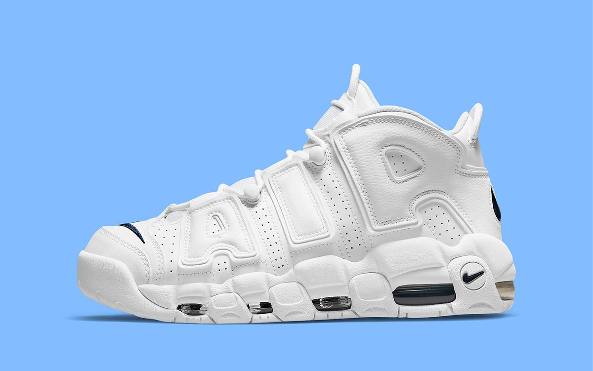 Accepted Zoo Discharge Nike Air More Uptempo "White/Navy" Drops June 7 | HOUSE OF HEAT