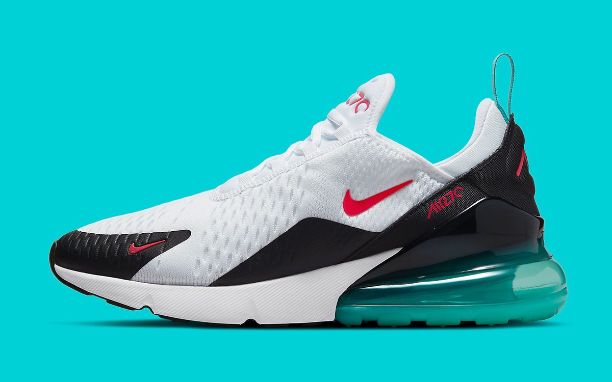 The red 270 Nike Air Max 270 Appears with Crimson and Teal Accents | HOUSE