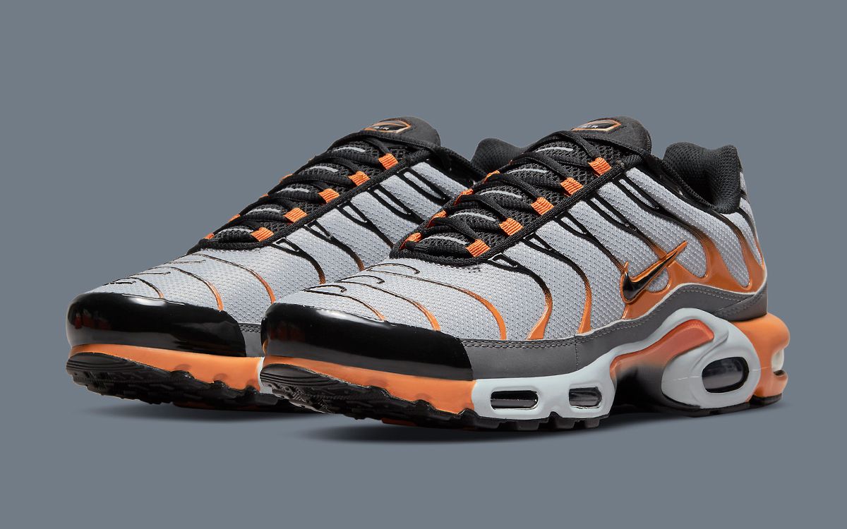 The Nike Air Max Plus Appears in Grey, Black and Orange | HOUSE OF