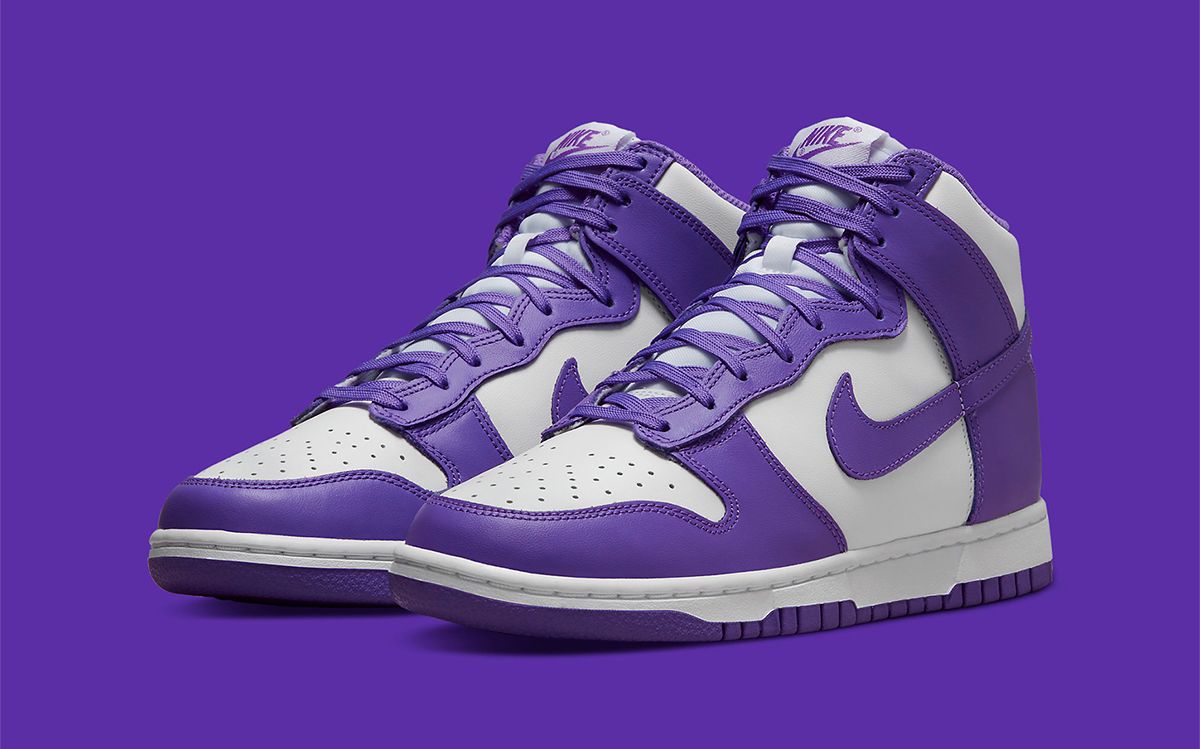 Official Images // Nike Dunk High "Court Purple" | HOUSE OF HEAT