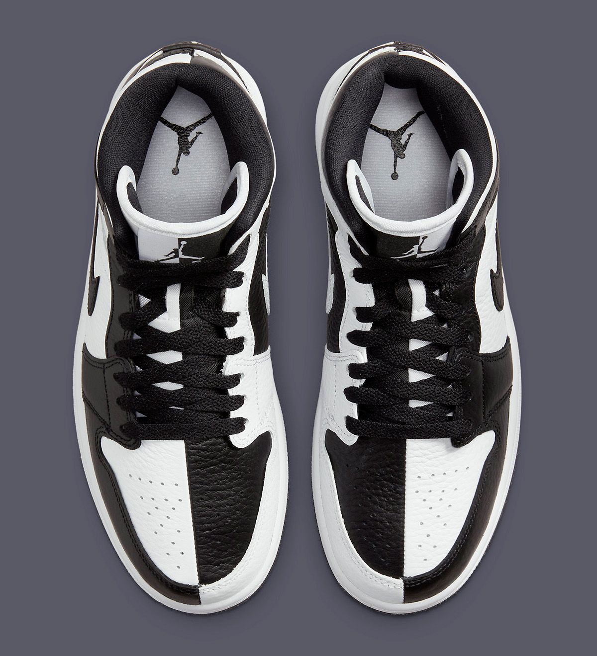 Where to Buy the Air Jordan 1 Mid "Split" (Black/White) | HOUSE OF