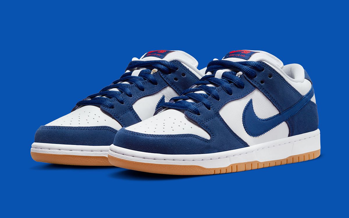 Where the Nike SB Dunk Low "Dodgers" HOUSE OF