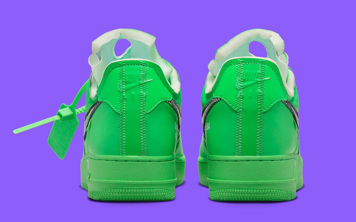 Where lime green air force 1 to Buy the OFF-WHITE x Nike Air Force 1 Low "Brooklyn