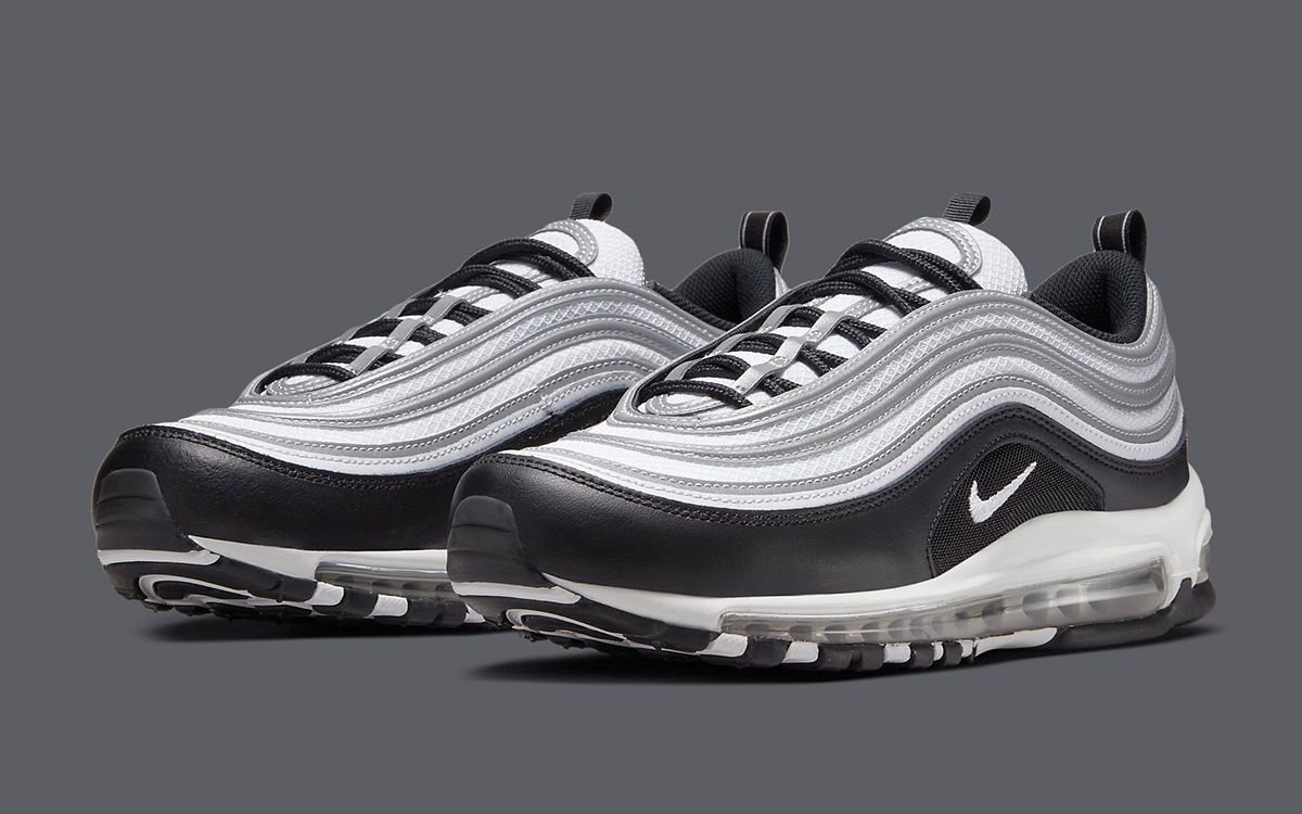 The Air Max 97 Appears in Black, White and Silver for Summer 