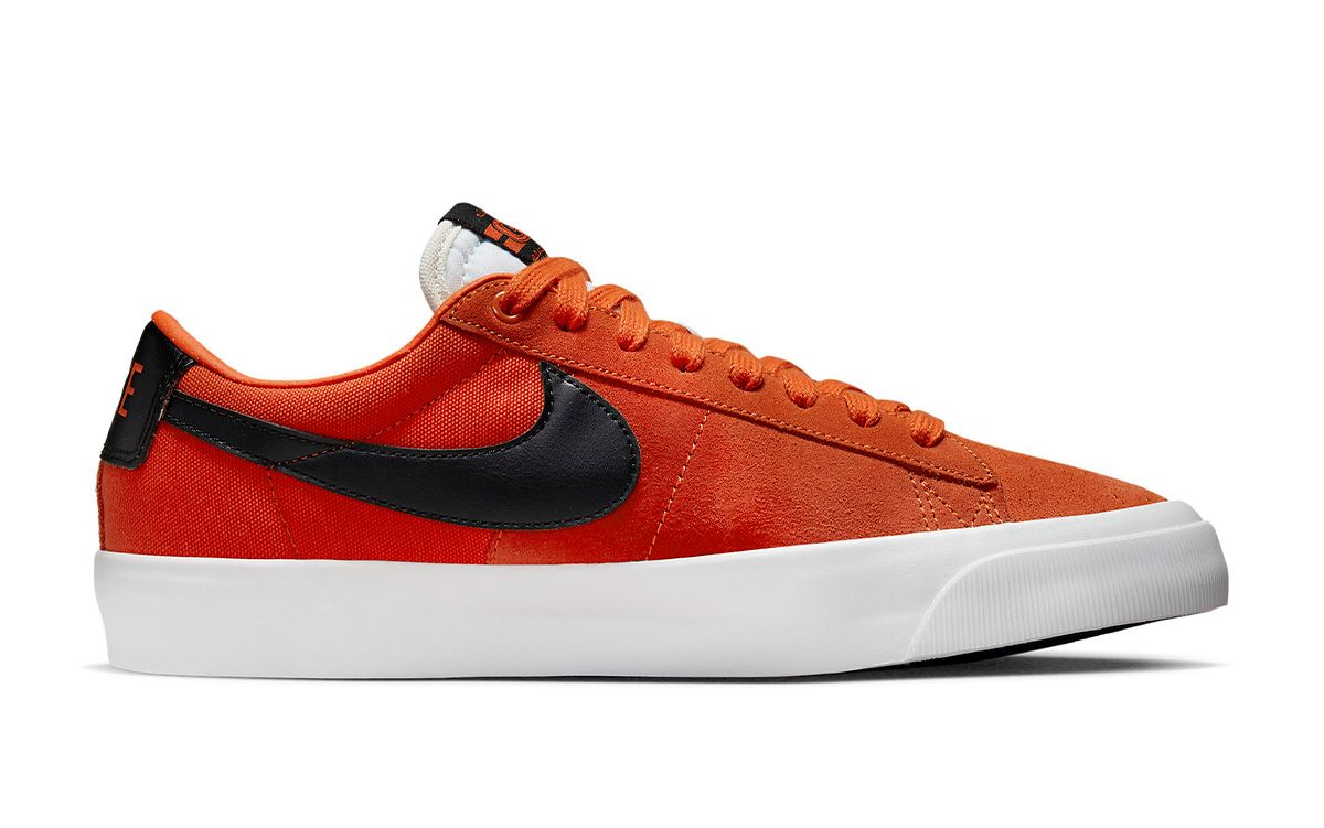 The Nike SB Blazer Low GT Appears in Orange and Black | HOUSE OF HEAT