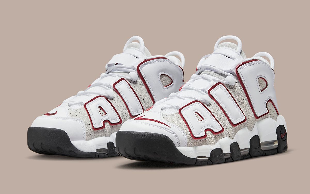 First nike air more uptempo red and white Looks // Nike Air More Uptempo "Vintage Bulls" | HOUSE OF HEAT