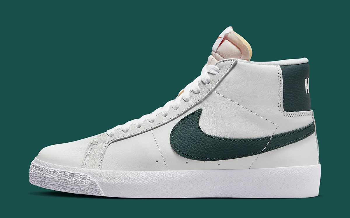 To contribute World window Communism The Nike SB Blazer Gears-Up in White and Green for Fall | HOUSE OF HEAT