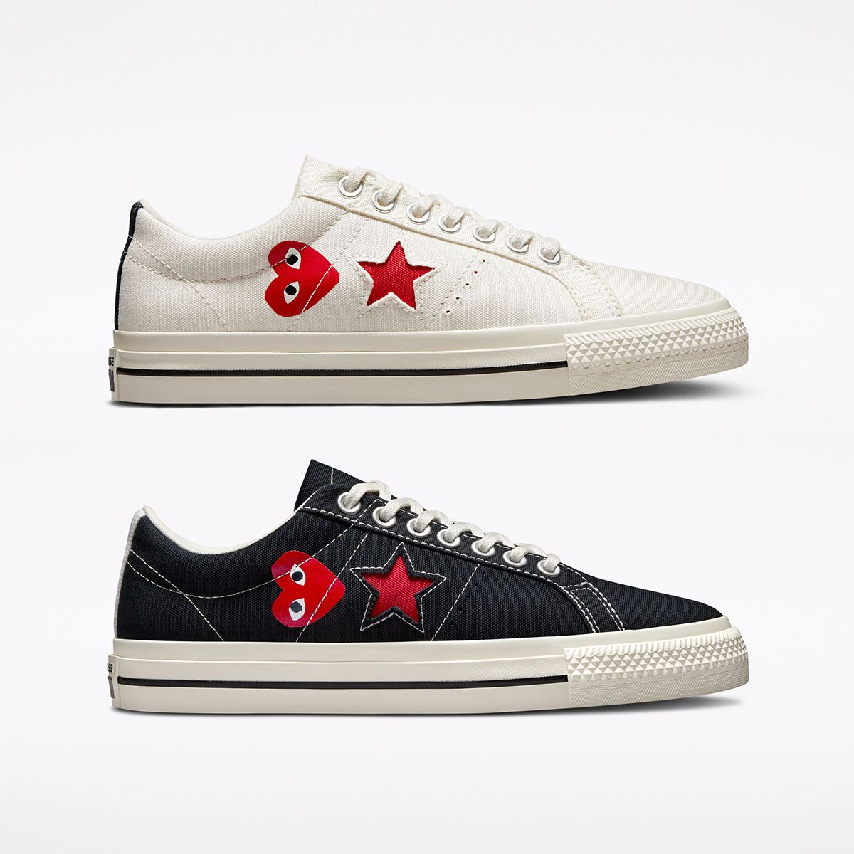 Comme des Garçons PLAY x Converse One Star Releases July 28 | HOUSE OF HEAT