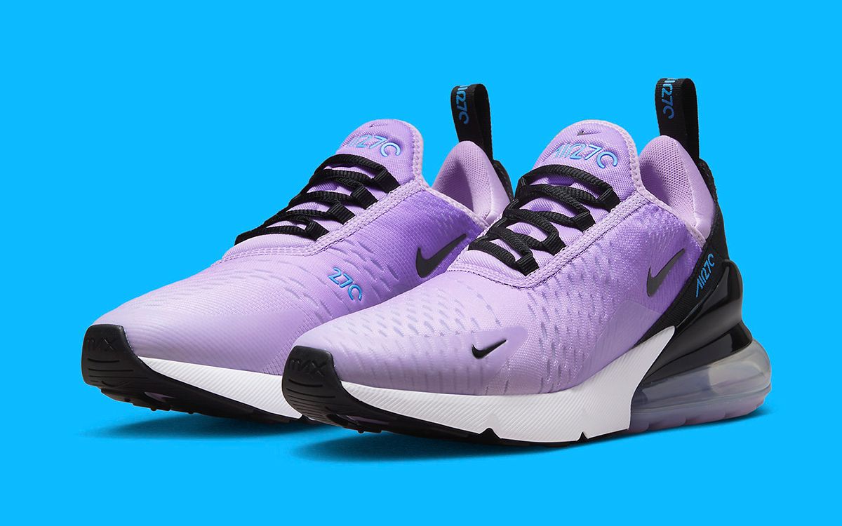 This New Nike Air Max 270 Proffers Purple, Black and Blue
