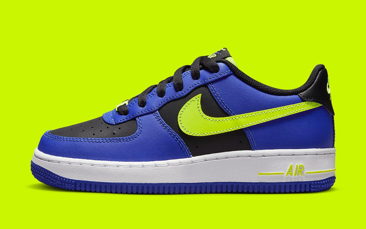 The Air Force 1 Low Appears in Black, Royal and Volt | HOUSE OF HEAT