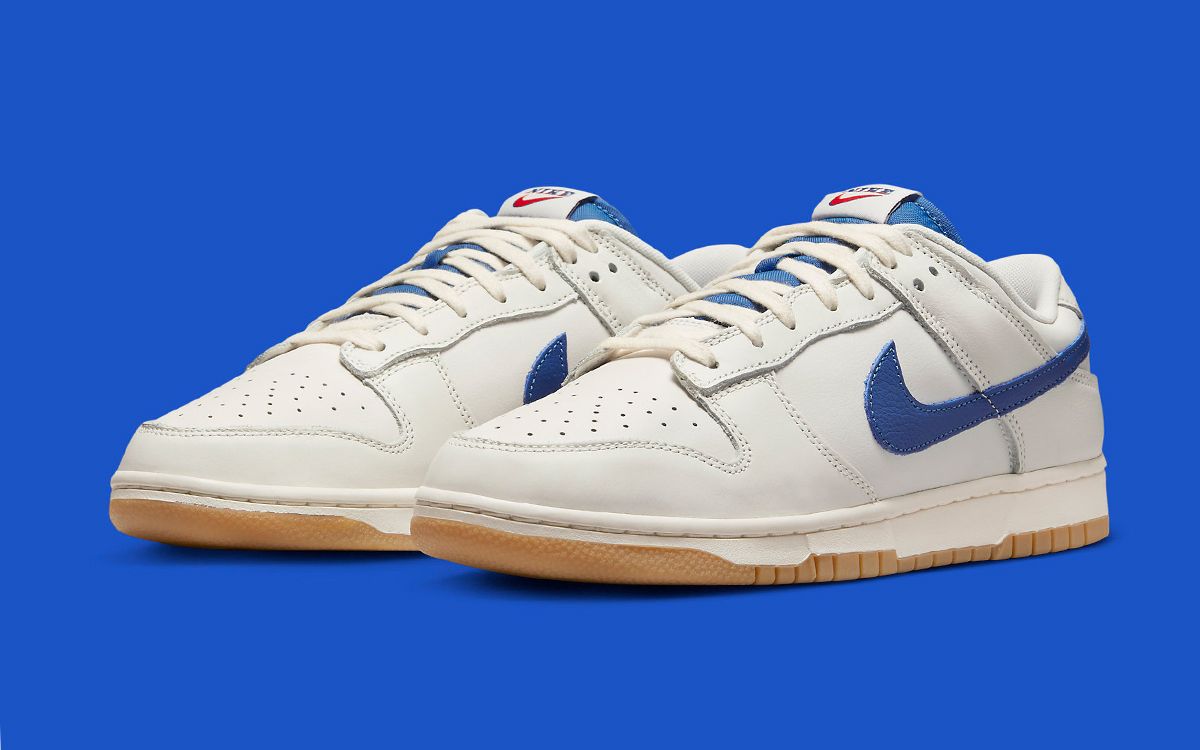 Nike Dress This New Dunk Low in White, Royal and Gum | HOUSE OF HEAT