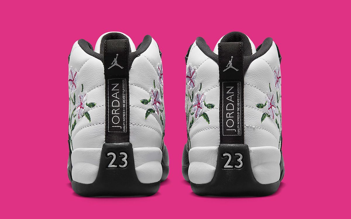 First pink jordan 5 Looks // Air Jordan 12 "Floral" | HOUSE OF HEAT