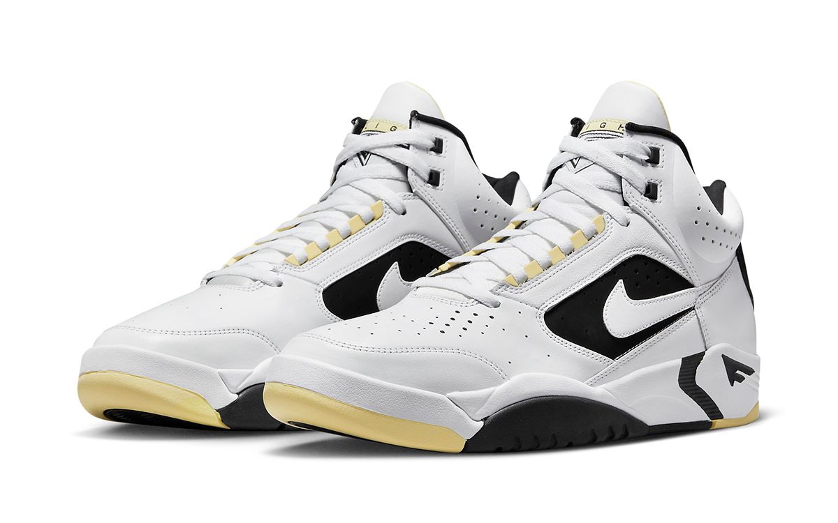 sensitivity Pointer Penetrate Available Now // Nike Air Flight Lite Mid in White, Black and Lemon | HOUSE  OF HEAT
