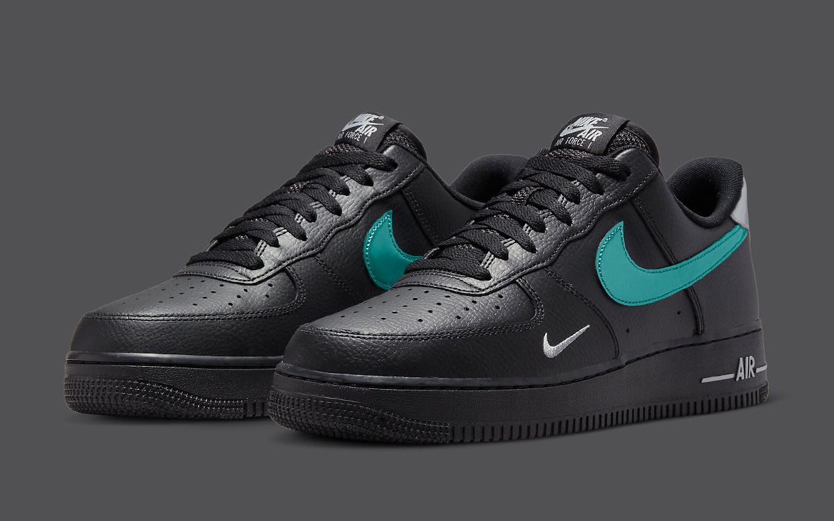Nike Adds Metallic Swooshes to the Air Force 1 