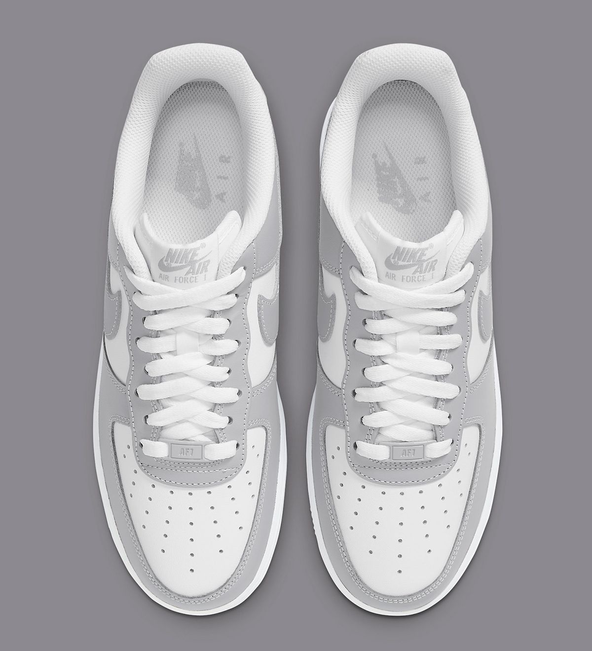 The Nike Air Force 1 Low Appears in Simple Grey and White Garb | HOUSE ...